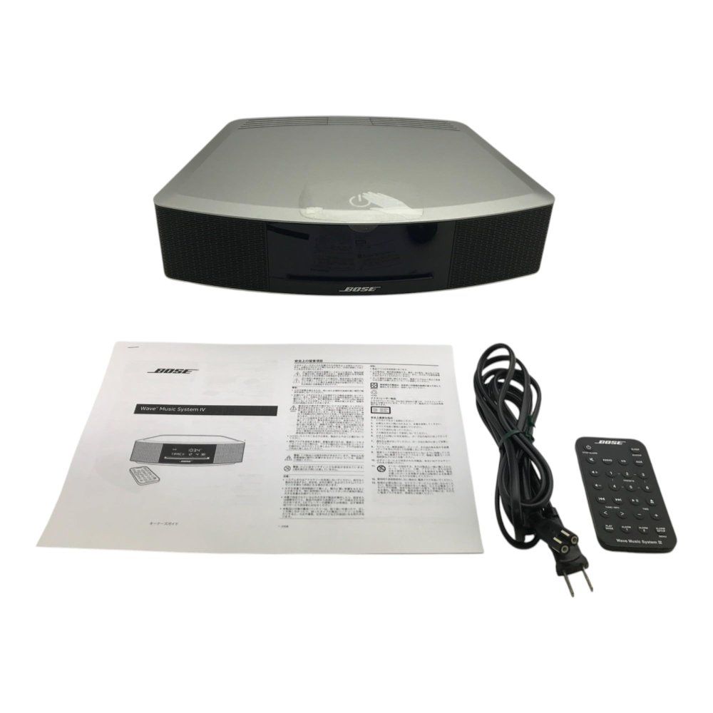 Bose Wave music system IV パーソナルオーディオシステム プラチナムシルバー WMS IV PS