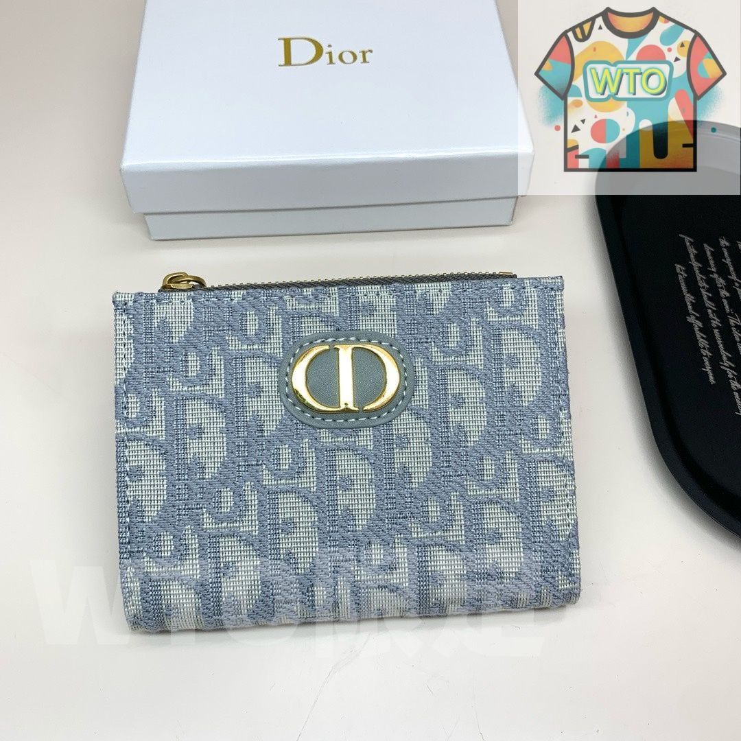 Dior 最新モデル 3864 マルチカードケース PVC＆本革のコンパクトデザイン