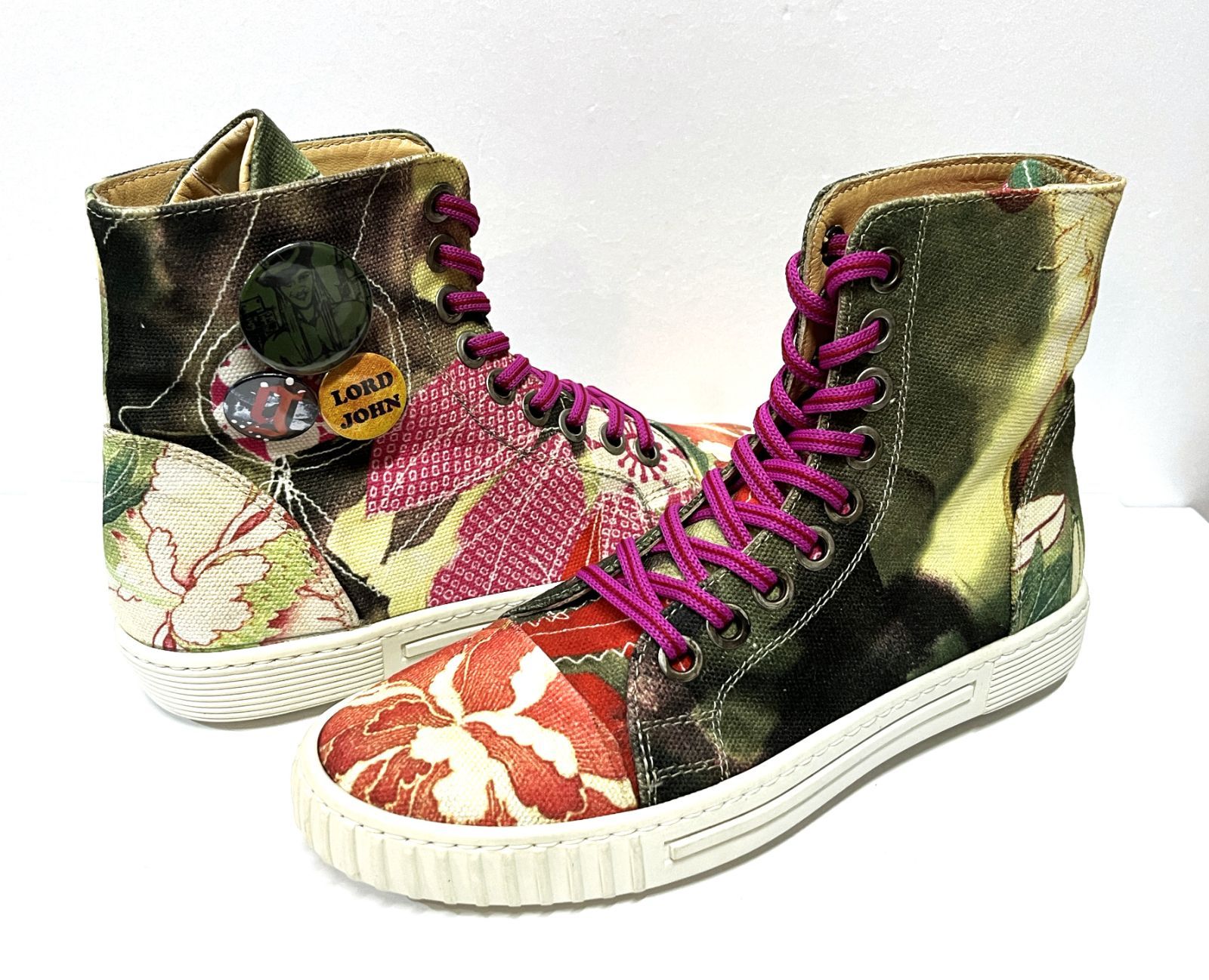 JOHN GALLIANO ハイカットスニーカー 美品 【公式通販】
