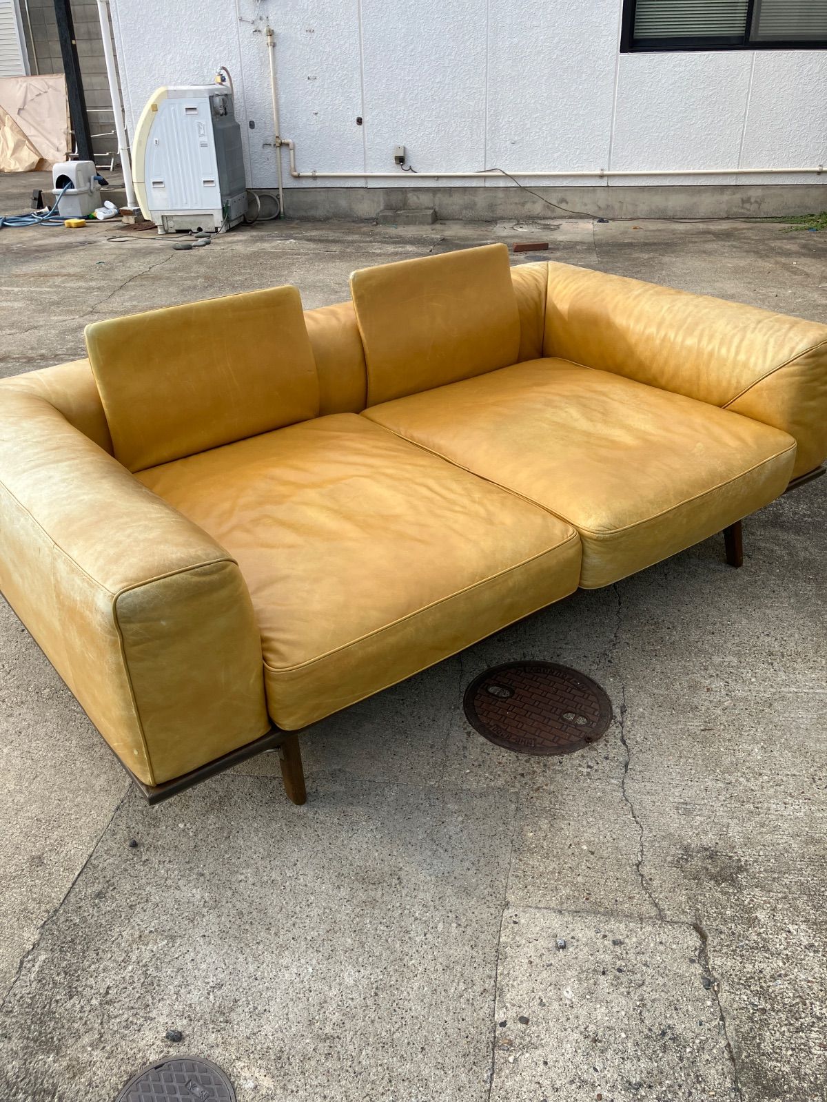 レザーワールド 本革 3Pソファ IDC大塚家具 IDC大塚家具】Leatherworld