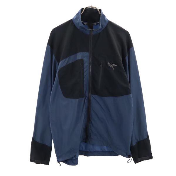 アークテリクス カナダ製 ナイロンジャケット ネイビー×ブラック ARC'TERYX BEAMS ビームス メンズ 【中古】  【230913】