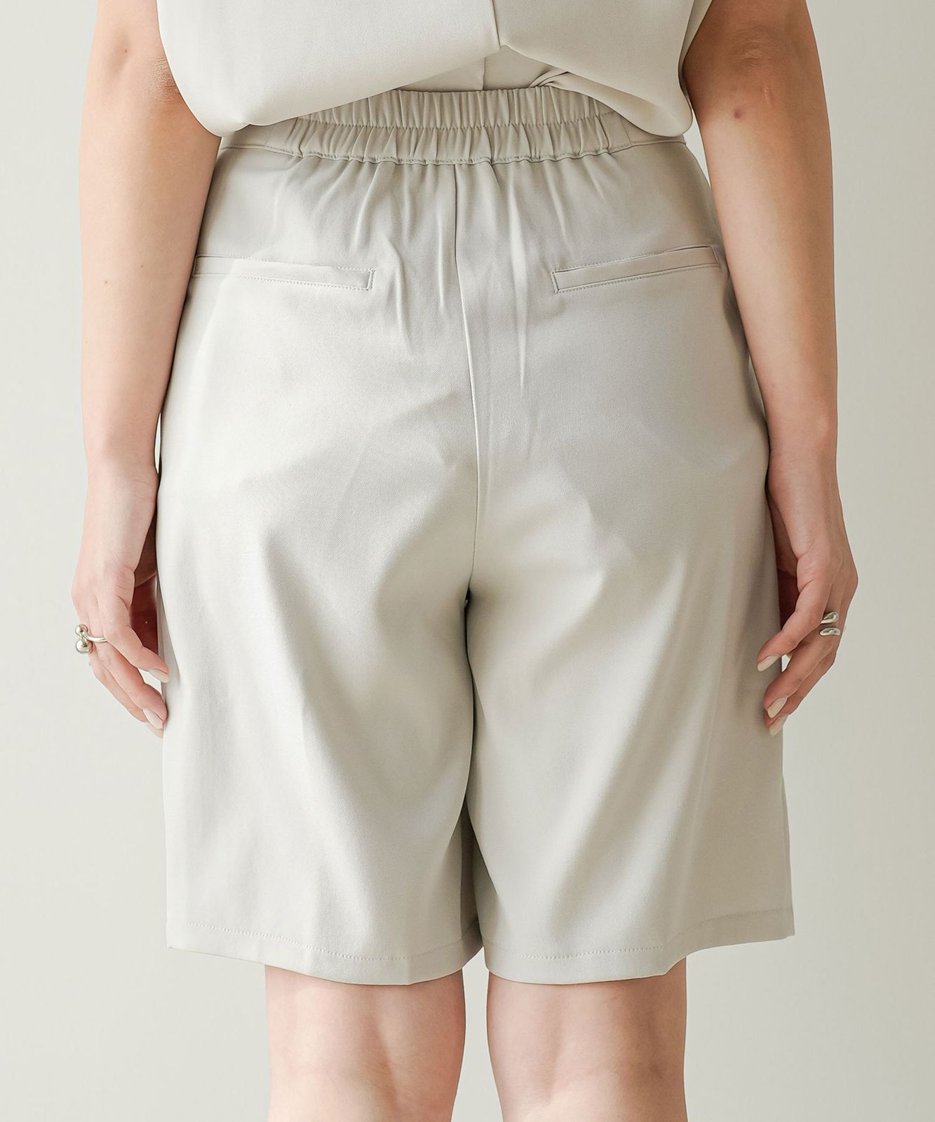 夢展望公式 [新品未使用] センターシームハーフパンツ [サックス] 他カラー別ページ有 rectangle パンツ ショートパンツ・キュロットパンツ（ショート） 533251-01