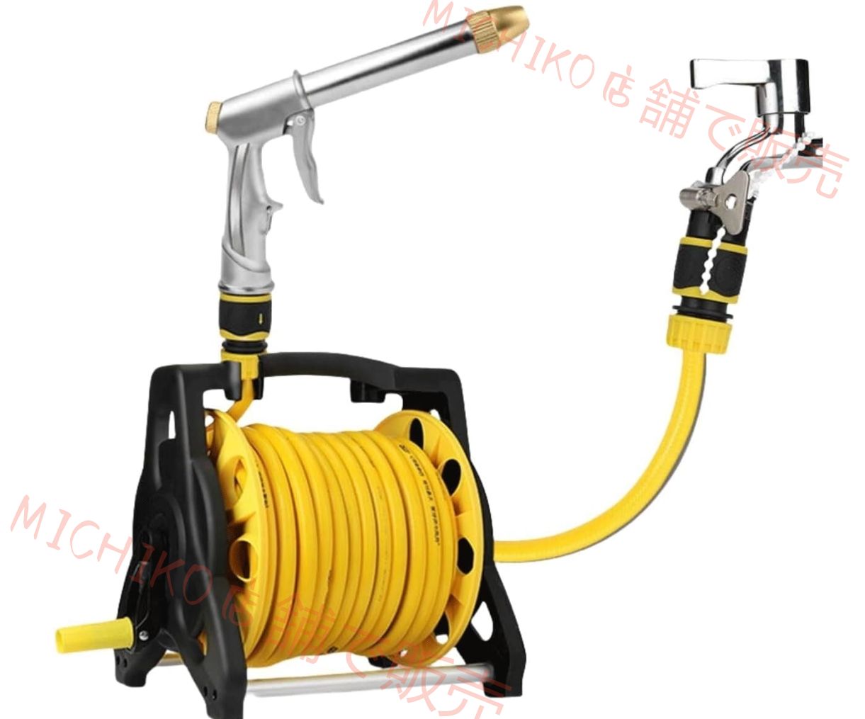 新登場ホースリール 10 15 20 25 30 35m ガーデンセット 散水リール 耐圧 耐熱 耐寒 高耐カーウォッシュル 巻き取り ねじれに強い 使いやすい 持ち運びやすい 園芸 庭 洗車 35m