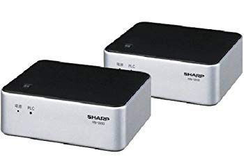 SHARP PLC 高速電力線通信 アダプター LAN1ポート LAN1ポートタイプ 初期設定済ペアモデル HN-VA10S bme6fzu