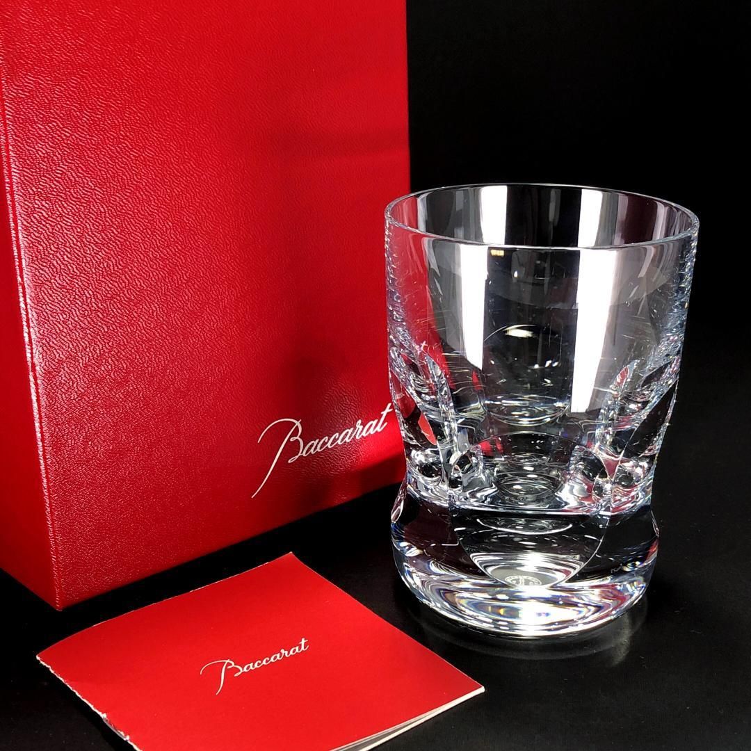 き Baccarat バカラ オリオン ロックグラス クリスタルグラス クリア BC404