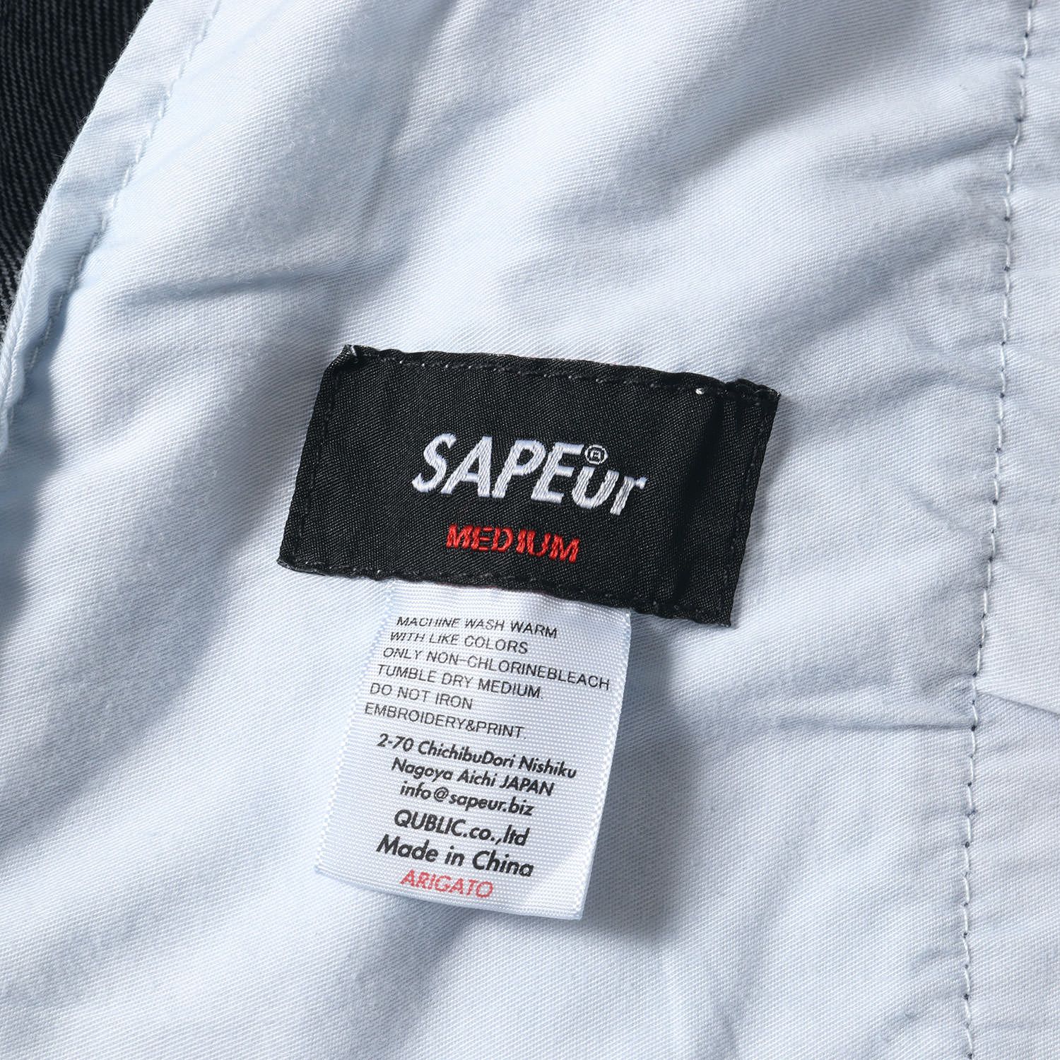 A Elegantes SAPEur サプール パンツ サイズ:M テーパード デニム 