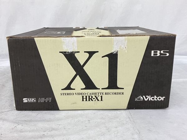 未使用 Victor HR-X1 ビデオデッキ VHS ビデオテープ オーディオ