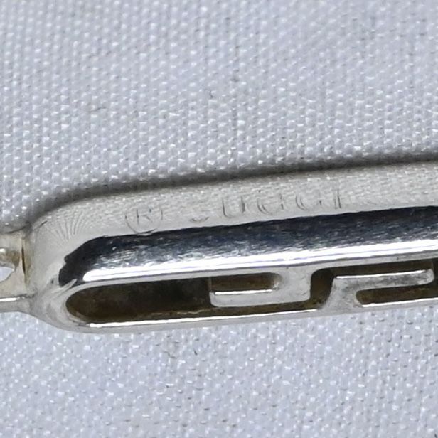  研磨済 GUCCI グッチ ブレスレット 17 cm シルバー925 Ag 925 ブレスレット アクセサリー