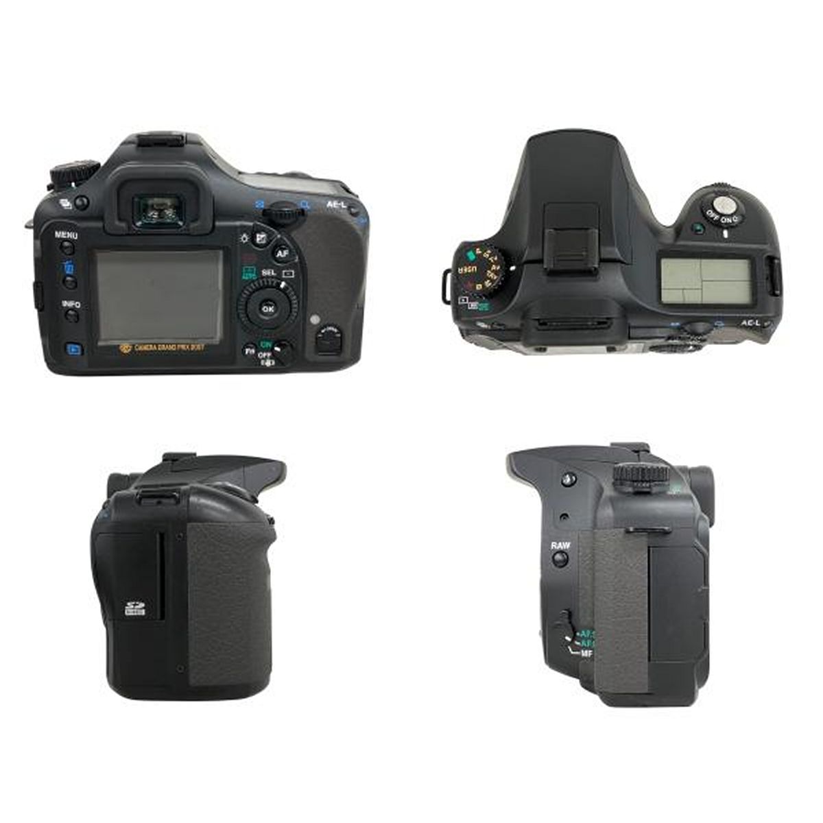  PENTAX ペンタックス K 10 D グランプリパッケージ CAMERA GRAND PRIX 2007 モデル デジタル一眼レフ デジタルカメラ