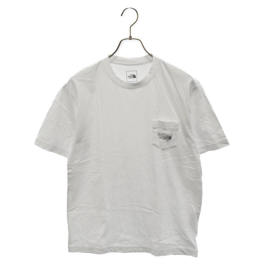 THE NORTH FACE (ザノースフェイス) S/S Prospector One Grain Tee NT12212 プロスペクター ワン グレイン クルーネック半袖Tシャツ ホワイト