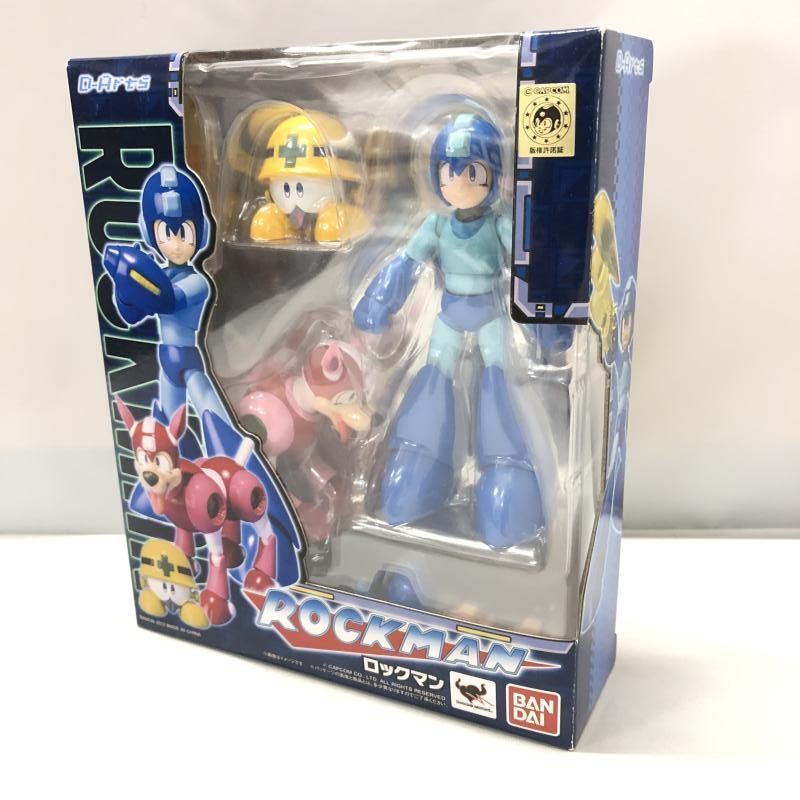 【未開封】D-Arts ロックマン アクションフィギュア 中古】バンダイ D-Arts ロックマン アクションフィギュア 箱傷み