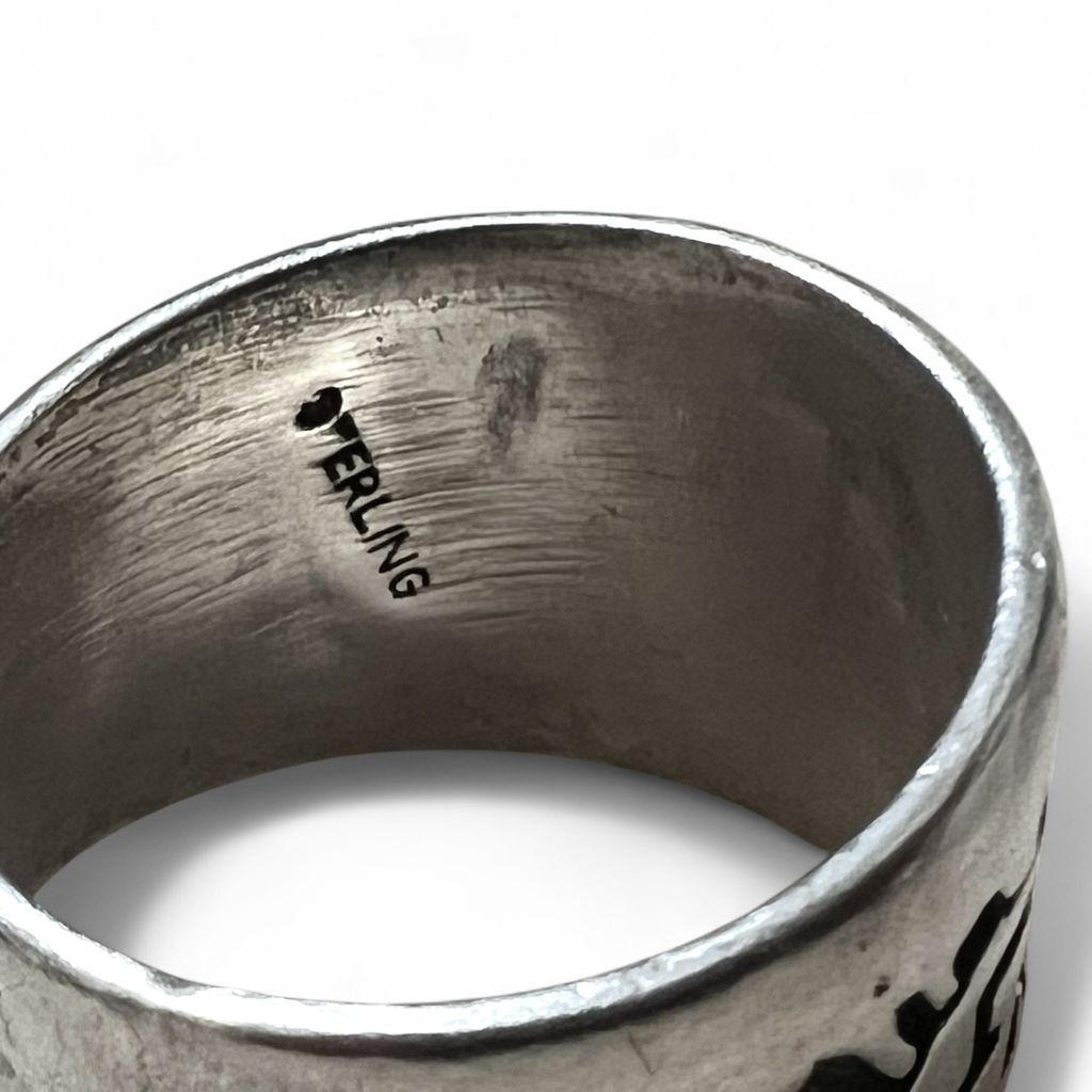 Vintage Hopi Sterling Sliver Ring インディアンジュエリー
