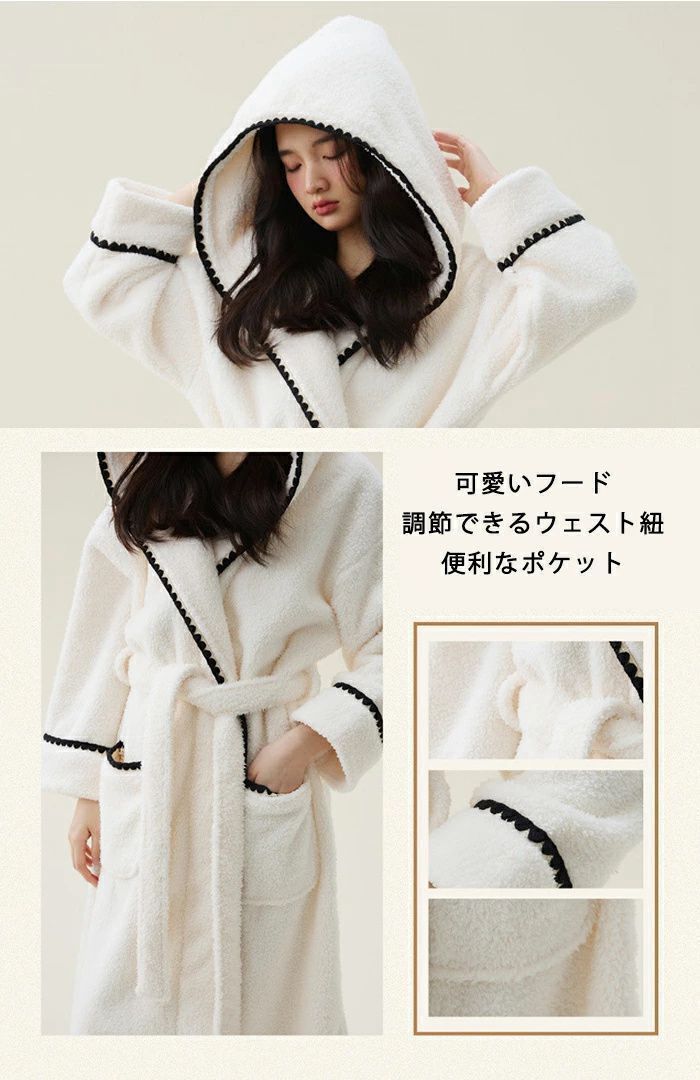 ma deshabille ヘンプ ガウン MA deshabille エムエーデザビエ ガウン