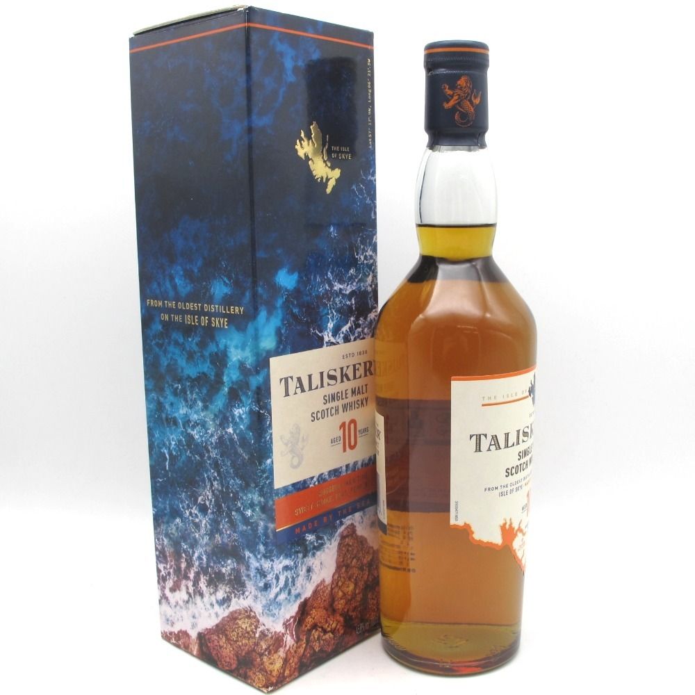 ウイスキー タリスカー 10年 TALISKER シングルモルト 箱あり