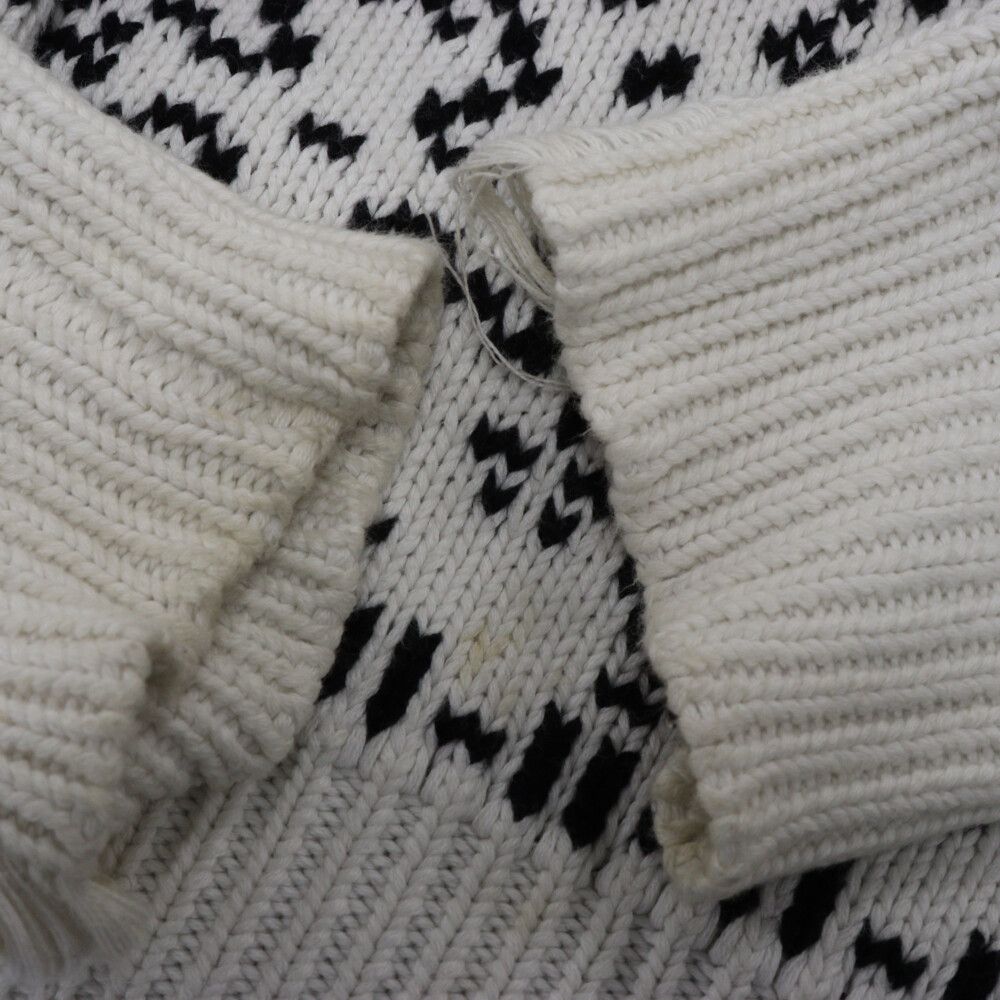 RHUDE ルード 21SS ペイズリー柄 カシミヤ混 ニットセーター RHUDE (ルード) 21SS ペイズリー クルーネック カシミヤ混