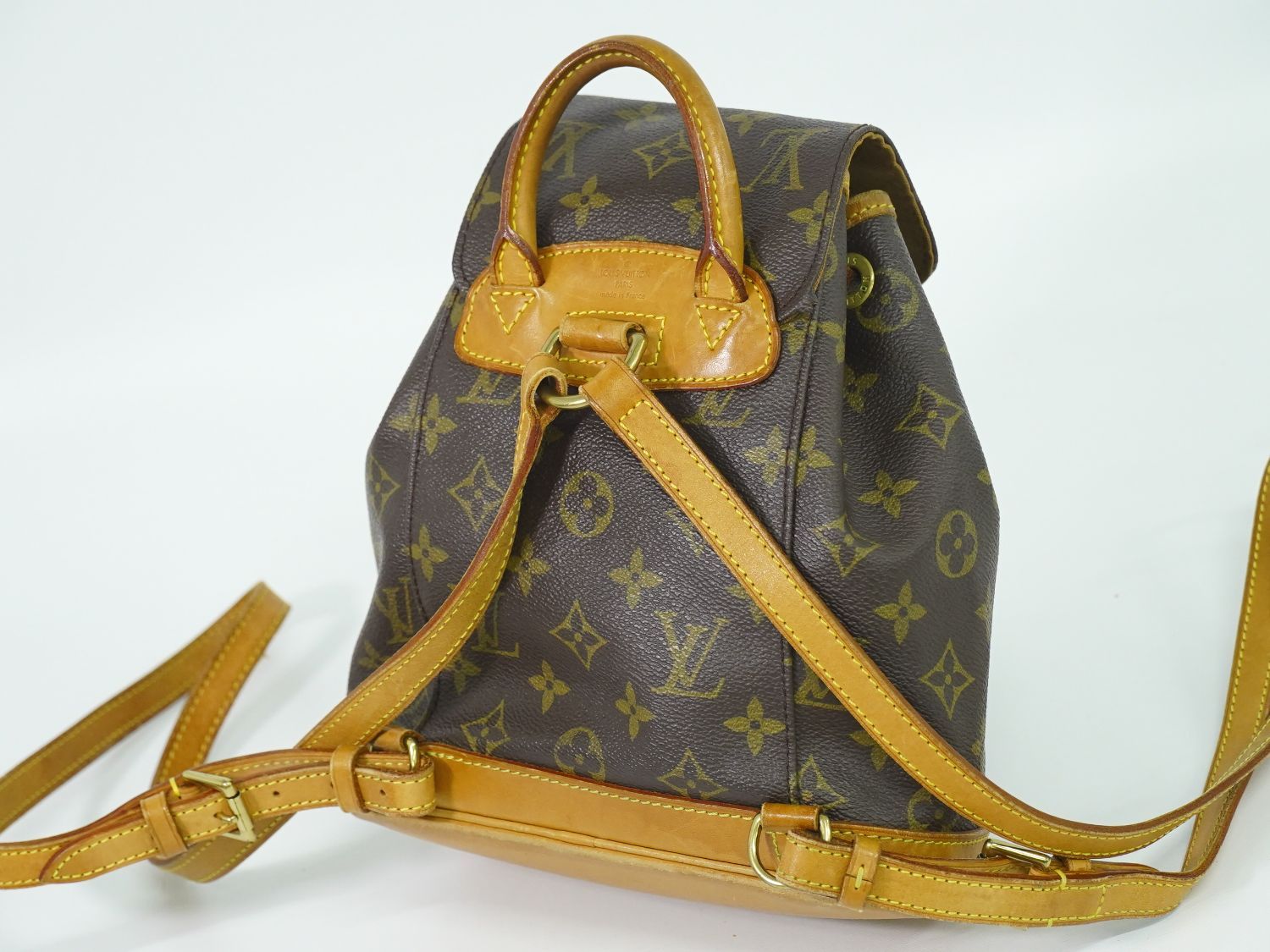 ルイ ヴィトン LOUIS VUITTON リュック ミニ モンスリ M51137 LOUIS