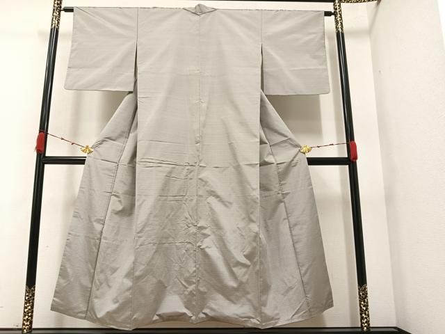 平和屋着物○本場大島紬 白大島 9マルキ 霞花文 正絹 逸品 DAAU5234ps