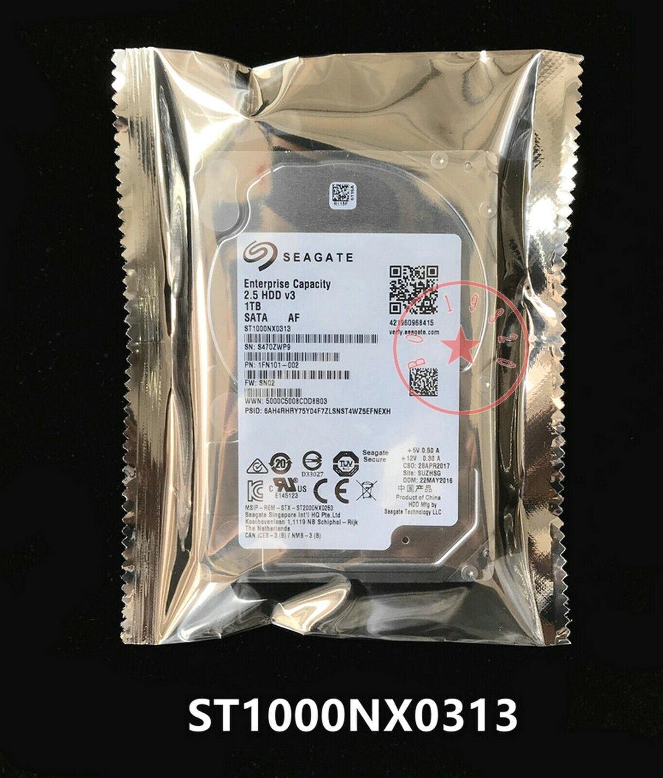 太陽　ヒツジのいらない枕 -至極- Seagate ST1000NX0313 エンタープライズ 1TB SATA 2.5-購入国内