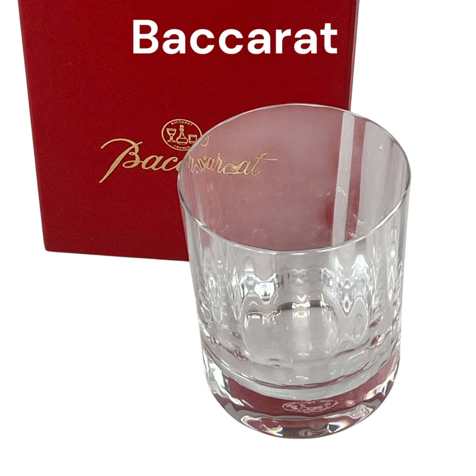 Baccarat バカラ ロックグラス 箱付き - メルカリ