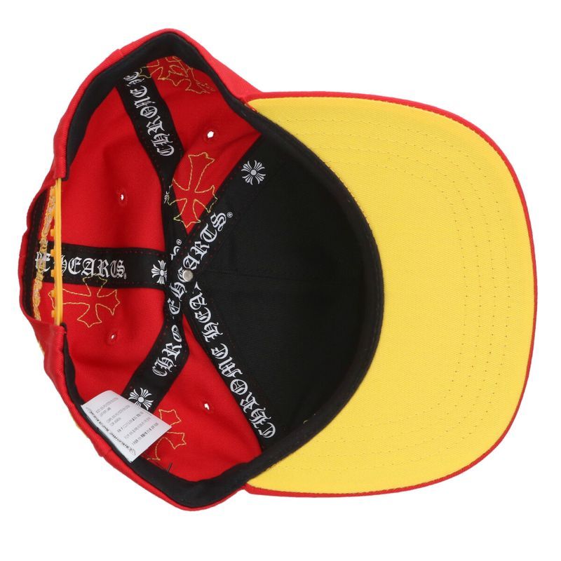 クロムハーツ CH HAT クロスパッチベースボール帽子 メンズ
