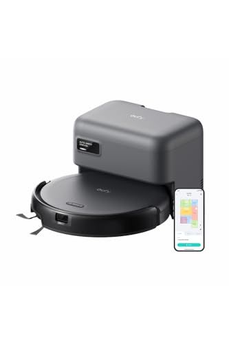Anker Eufy ユーフィ Robot Vacuum Auto-Empty C10 ロボット掃除機 自動ゴミ収集ステーション|伸縮サイドブラシ|毛絡み除去システム|レーザーマッピング|アプリ操作|落下防止|薄型 | 最大24ヶ月 e514924e