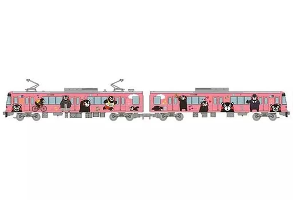 中古】鉄道模型 1/150 熊本電気鉄道03形 (くまモンラッピング)2