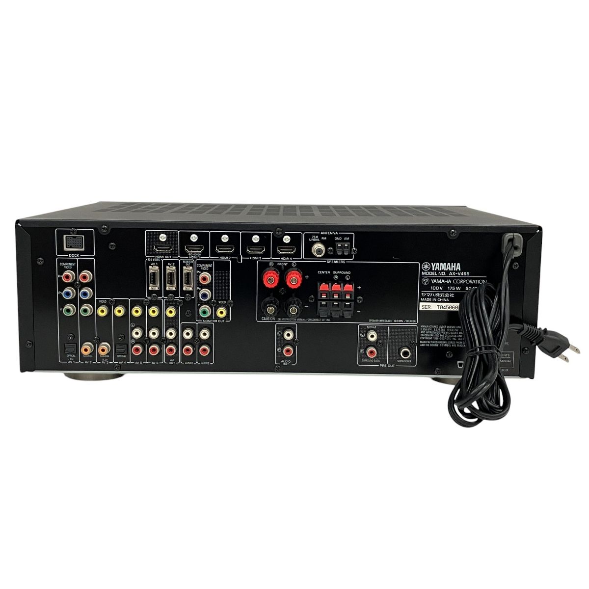 AX-465 AVアンプ