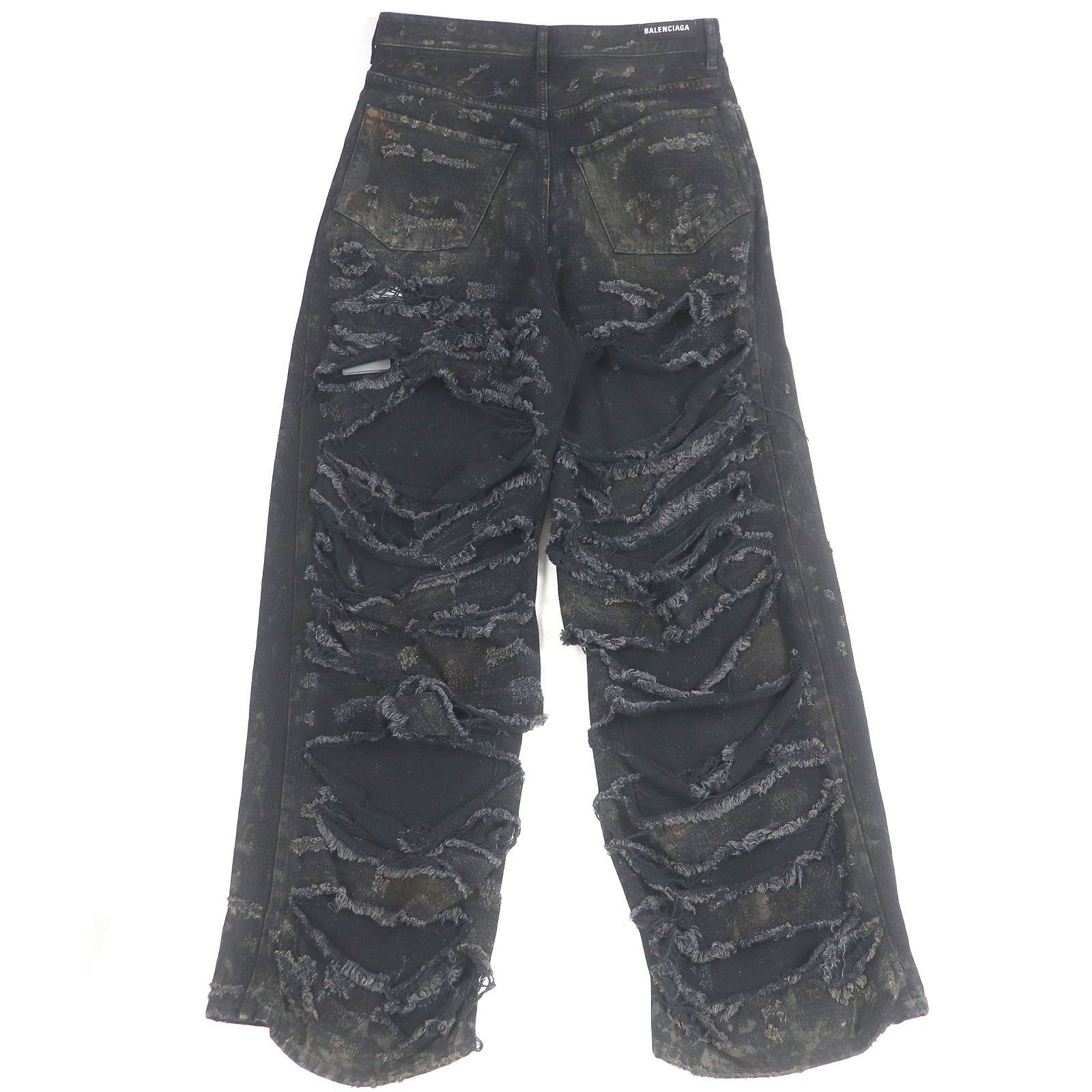 balenciaga 24ss デニムパンツ BALENCIAGA バレンシアガ 24SS GARDE-ROBE BOOTCUT ブーツカット