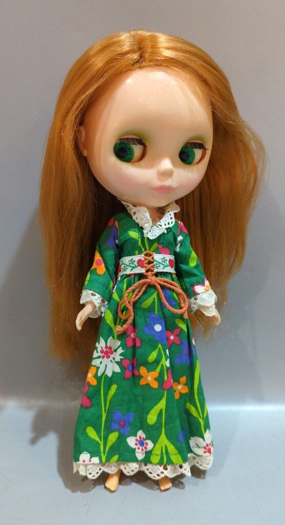ケナー Blythe ヴィンテージブライス 7桁 赤毛 サイドパート