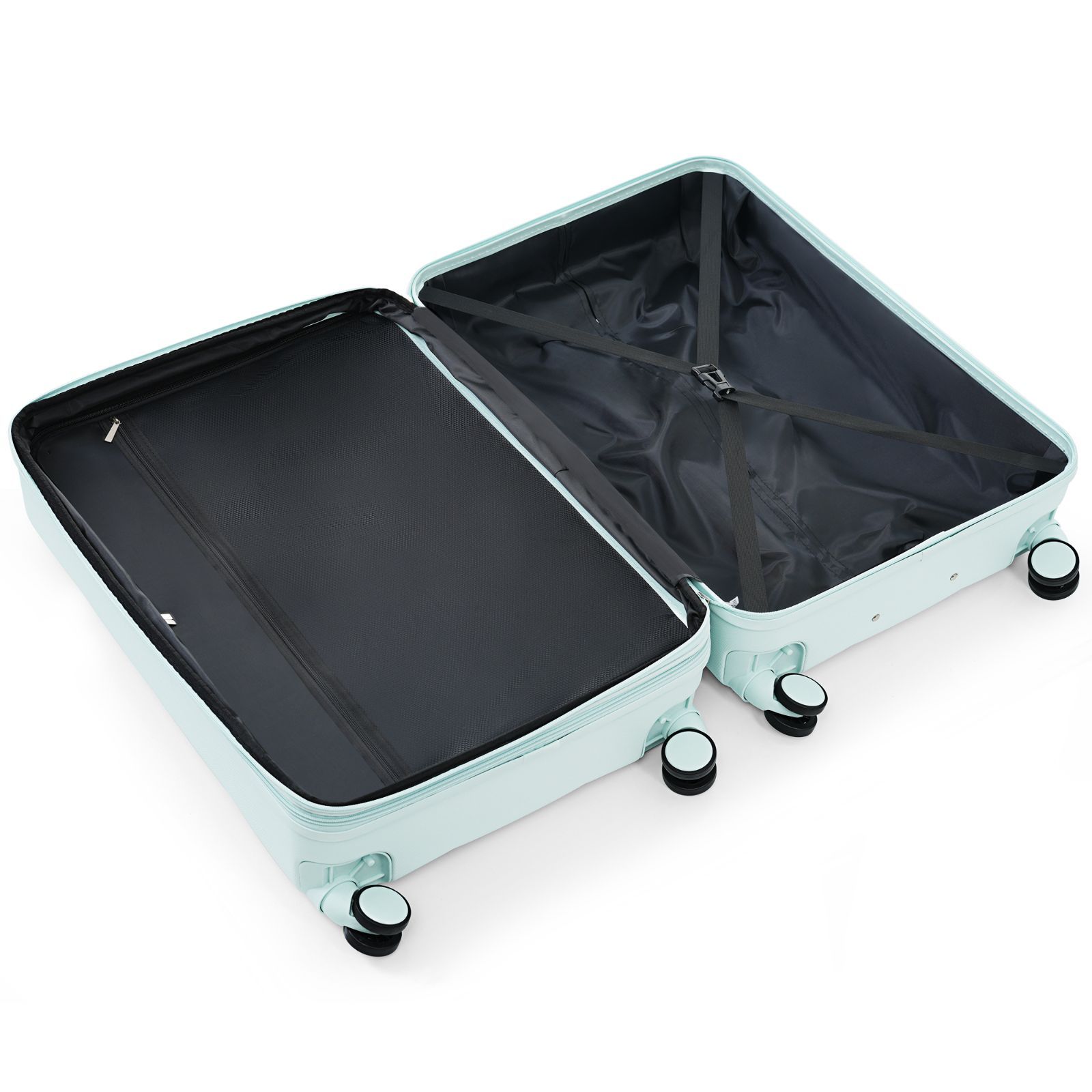 スーツケース｜フロントオープン｜機内持ち込み｜軽量｜USBポート｜TSAロック｜1-3泊対応｜N510P210764L