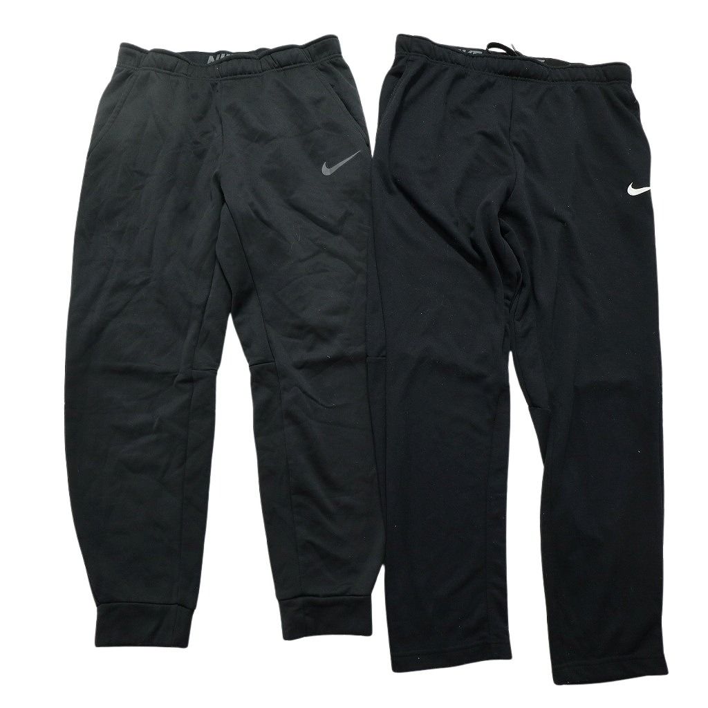 古着卸 まとめ売り ナイキ NIKE ジャージ パンツ 7枚セット メンズ Ｌ |XL ライン ドローコード スウォッシュ ワイド 古着 NC0856