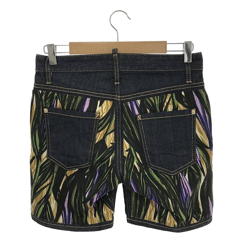 DSQUARED2 ディースクエアード デニムショートパンツ 38 DSQUARED2 / ディースクエアード | プリント デニムショート