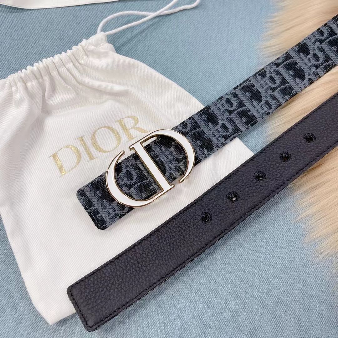 多少の誤差はご容赦ください美品 Diorクリスチャン・ディオール ベルト ...