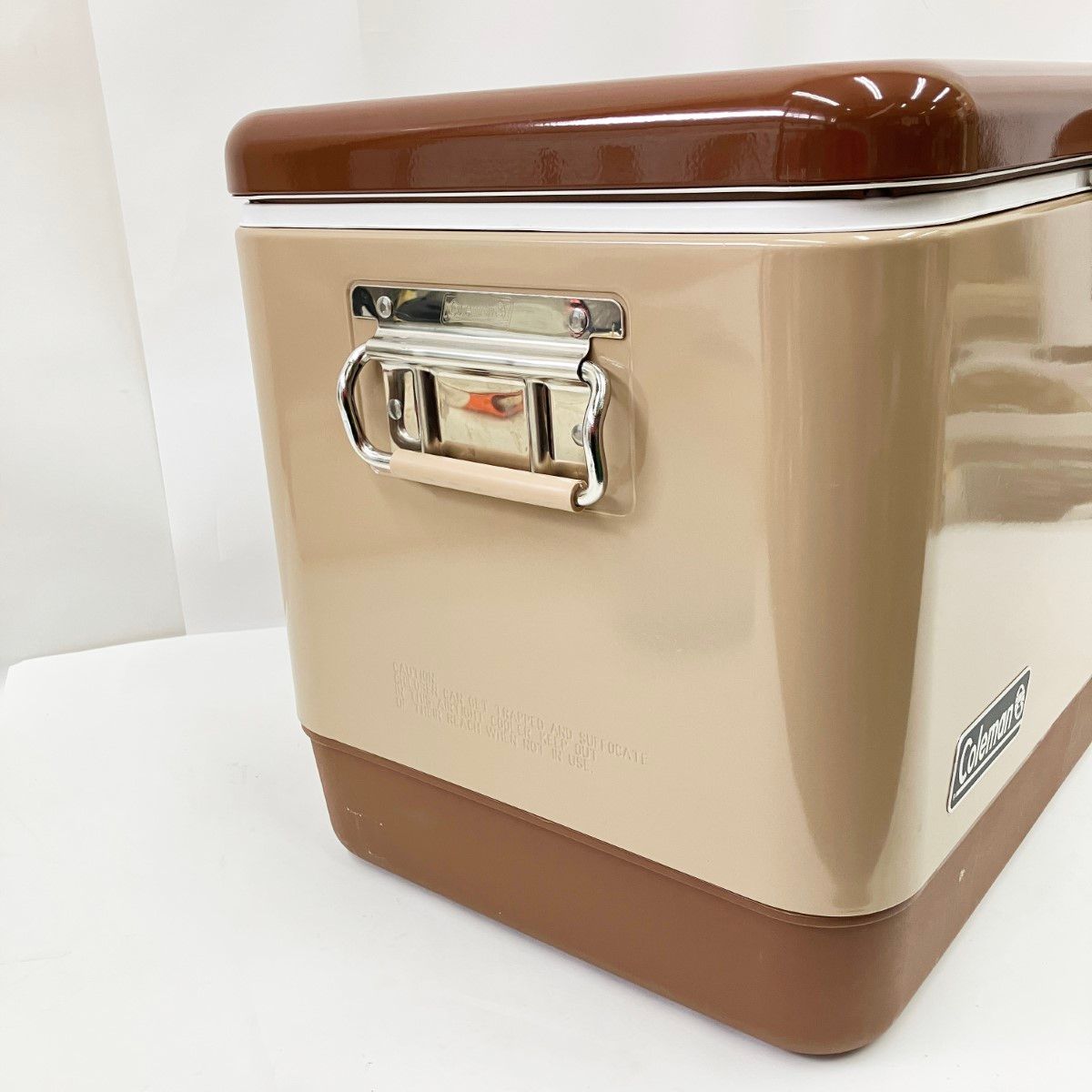 54QT スチールベルト(R) クーラー（バターナッツ） Coleman