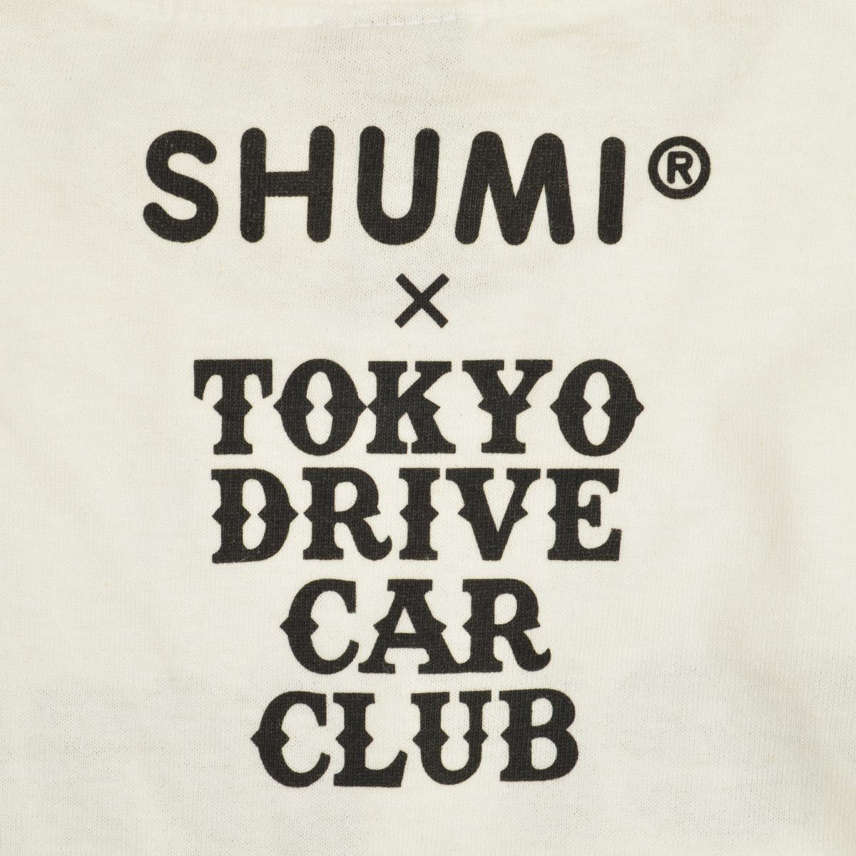 TOKYODRIVECARCLUB×趣味座衛門】SHUMI x T.D.C.C. ポケット半袖Tシャツ 