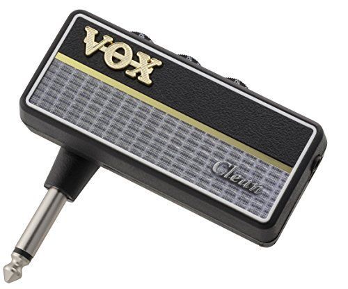 Clean VOX(ヴォックス) ヘッドフォン ギターアンプ amPlug2 Clean ケーブル不要 ギターに直接プラグ・イン 自宅練習に最適 電池駆動 エフェクト内蔵 ナチュラルなクリーンサウンド