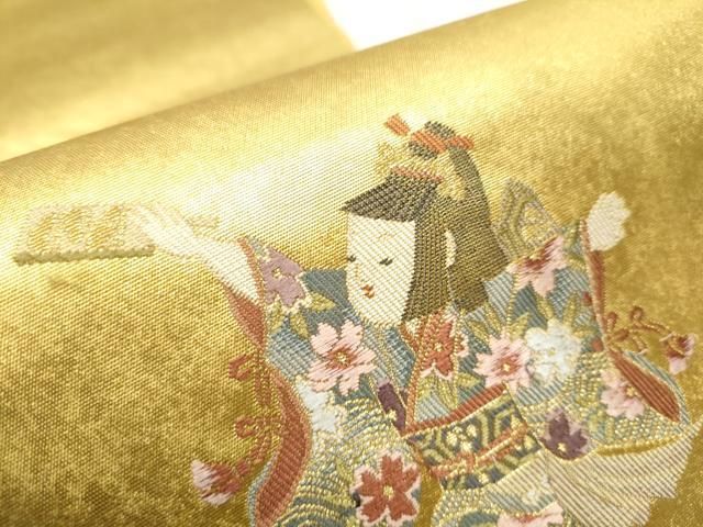 太鼓柄袋帯 暁月