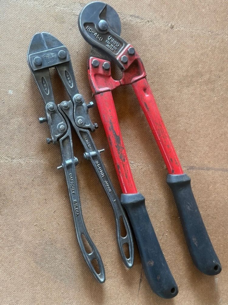 ARMケーブルカッター RC-450＆MCC ボルトクリッパー 350 2本セット