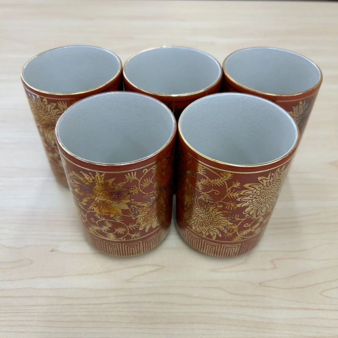 ◎【✨骨董✨】九谷焼 セット販売 くたにやき 湯呑 コップ