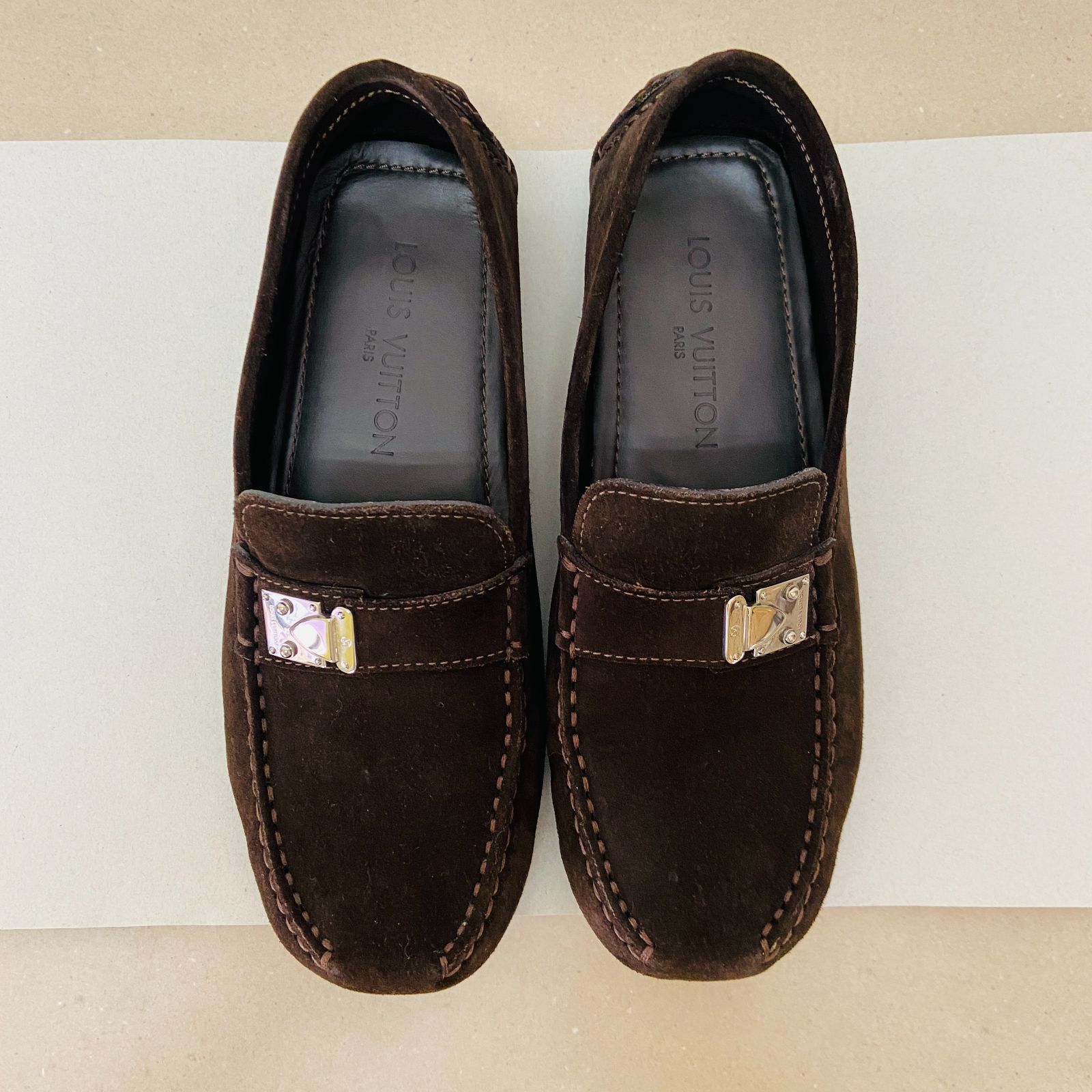 LOUIS VUITTON ルイ・ヴィトン スエードドライビングシューズ LOUIS VUITTON ルイ・ヴィトン ドライビングシューズ ローファー