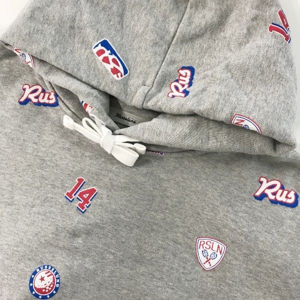 ★美品★RUSSELUNO ラッセルノ　ジップアップパーカー　サイズ　4 Russeluno ラッセルノゴルフメンズパイル地ジップアップパーカー4