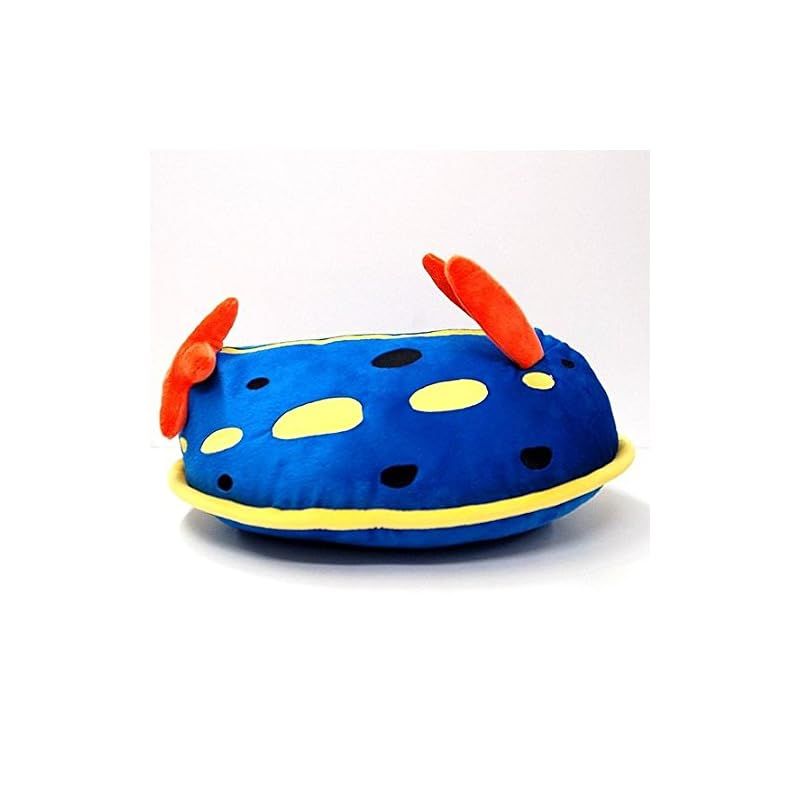 うみうしアート抱き枕クッション （シーブルー）