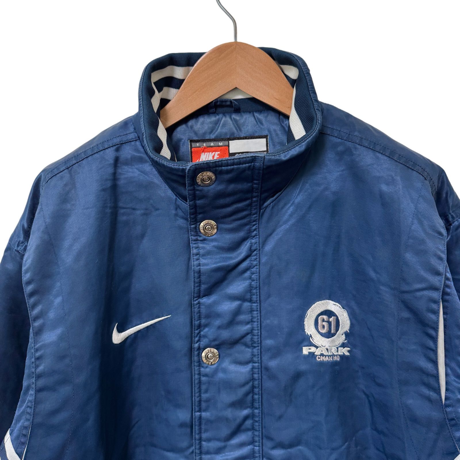 ナイキ NIKE ビンテージ スタジャン バスケ バスケットボール 楽天市場】NIKE VINTAGE 90s STADIUM JACEKT Size-M ナイキ