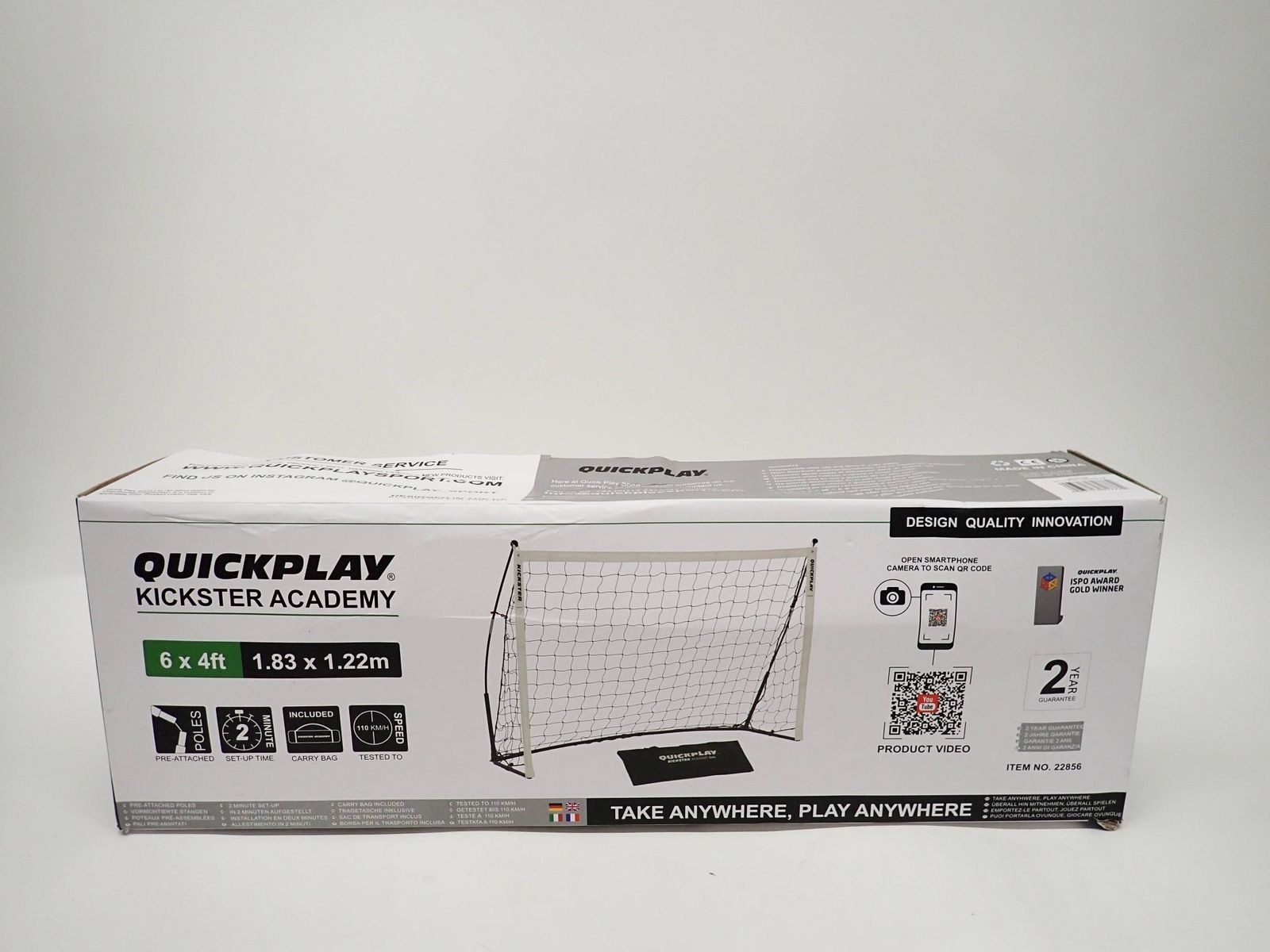 クイックプレイ キックスターアカデミー サッカー ゴール 練習 QUICKPLAY R2503-259 クイックプレイ キックスターアカデミー サッカー ゴール 練習