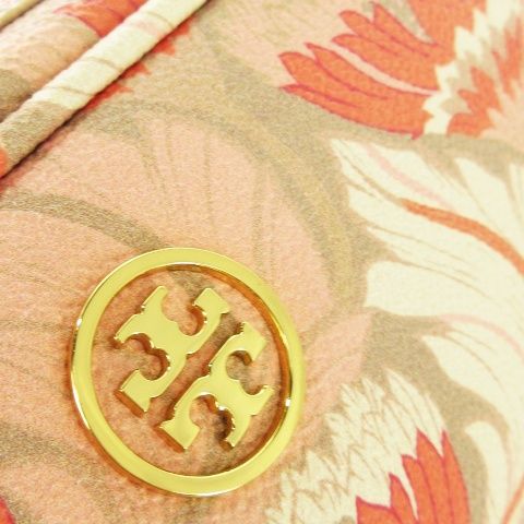 Tory Burch 花柄 コインケース　マルチケース トリーバーチ TORY BURCH ポーチ マルチケース PVC レザー 革 花