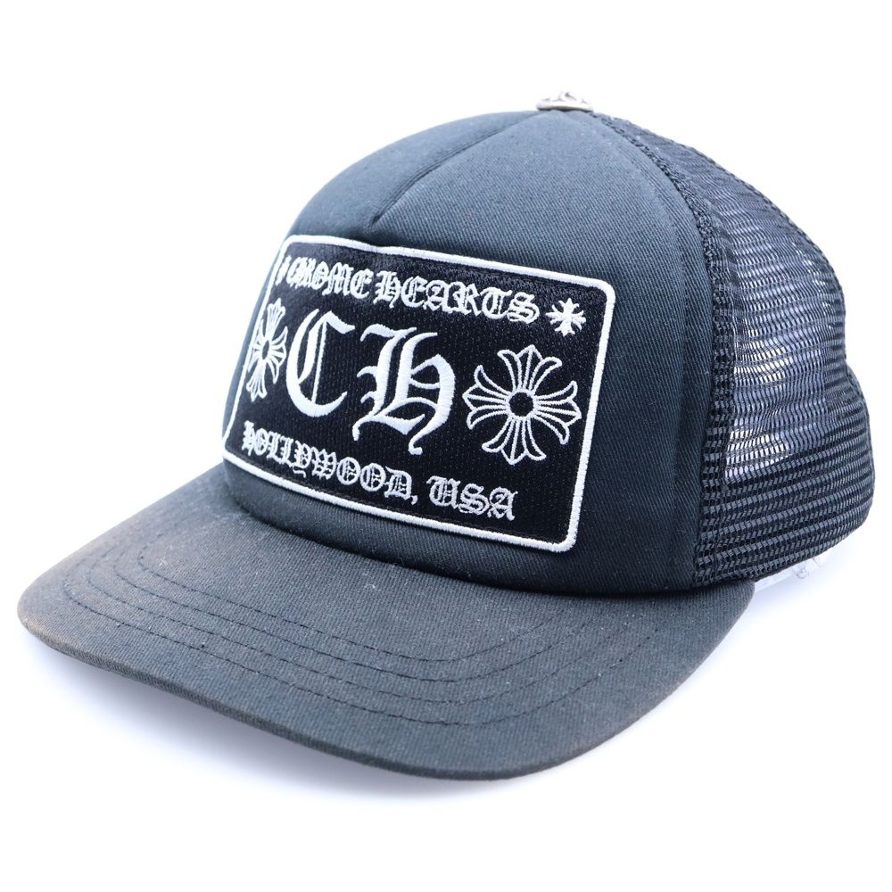 CHROME HEARTS クロムハーツ TRUCKER CAP トラッカーメッシュキャップ 帽子 ブラック