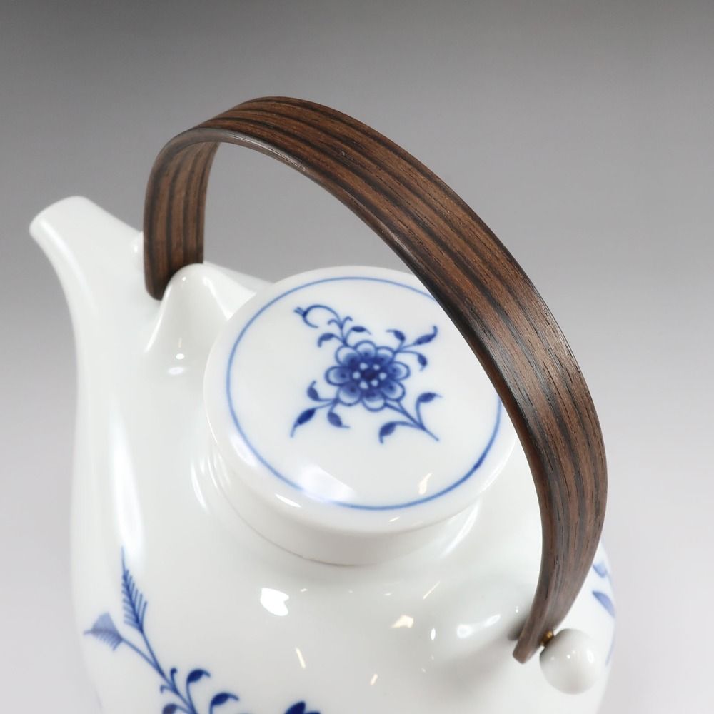 ブルーオニオン ティーポット