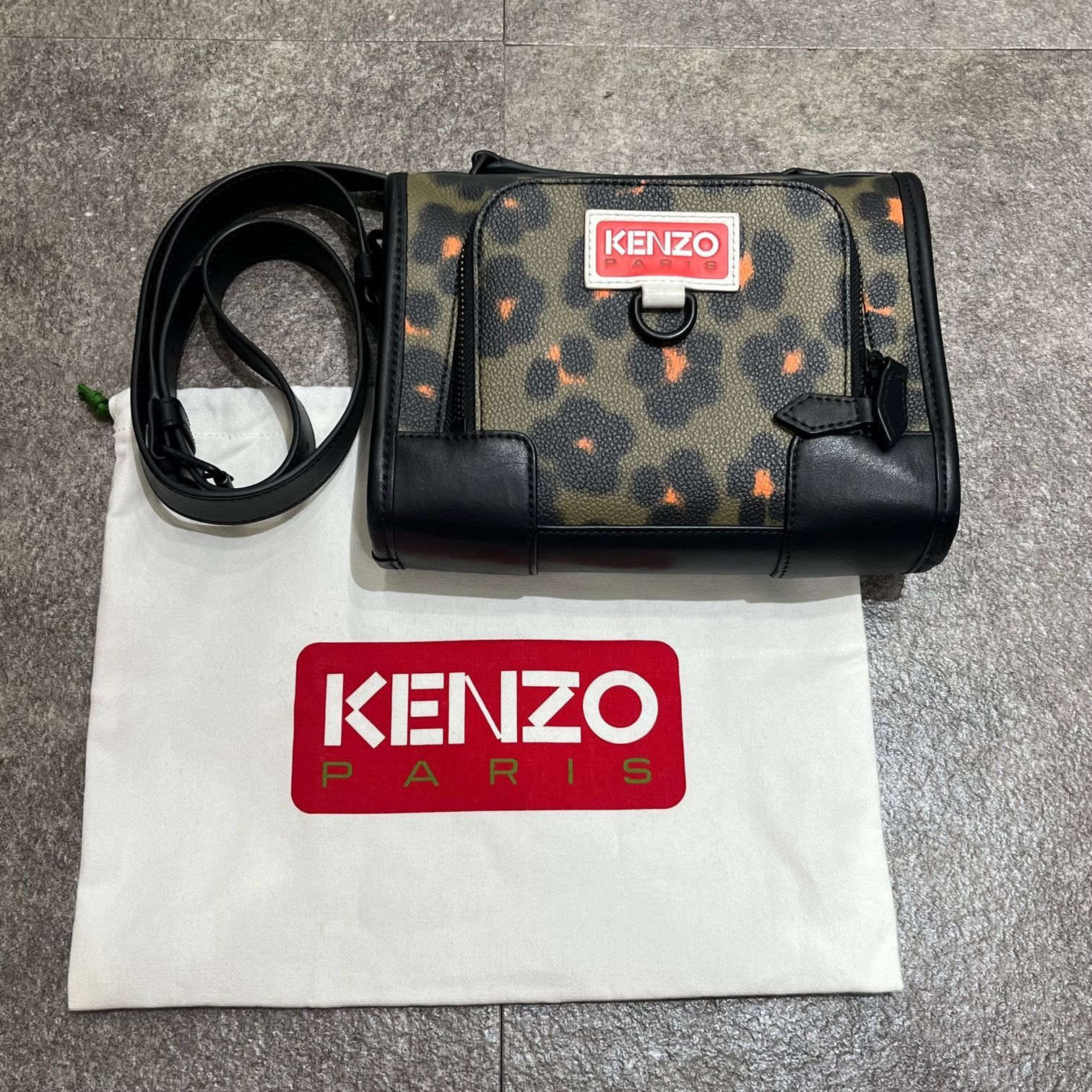 KENZO Hana Leopard Crossbody Bag ハナレオパード クロスボディ