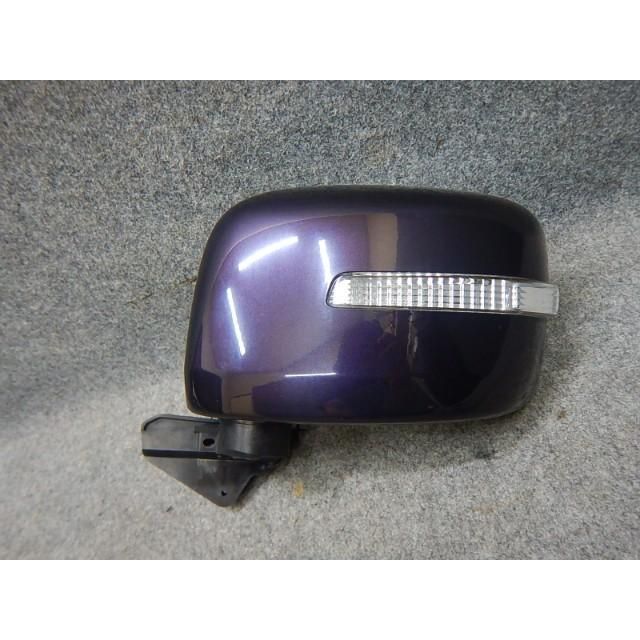 旬な スズキ ワゴンR MH23S 左ミラー ウインカー付タイプ 作動 済み 紫 ミステリアスバイオレットパール ZED 101972
