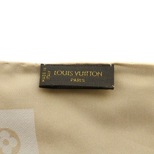 ルイヴィトン LOUIS VUITTON ストール スカーフ 絹 シルク 薄手  